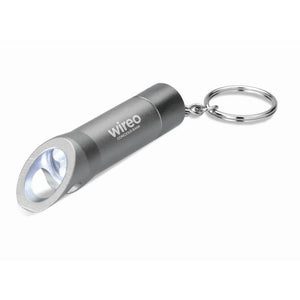 LITOP - Grigio scuro - PREMI - Midocean - Key Rings / Chains /, Portachiavi, Premiums, Torcia In Metall Mo8142