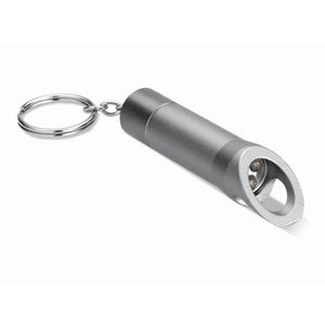 LITOP - Grigio scuro - PREMI - Midocean - Key Rings / Chains /, Portachiavi, Premiums, Torcia In Metall Mo8142