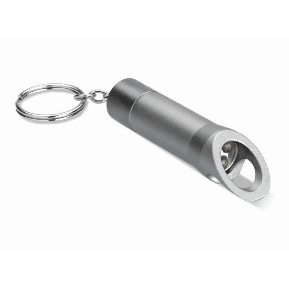 LITOP - Grigio scuro - PREMI - Midocean - Key Rings / Chains /, Portachiavi, Premiums, Torcia In Metall Mo8142