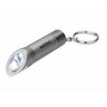 Carica l&#39;immagine nel visualizzatore di Gallery, LITOP - Grigio scuro - PREMI - Midocean - Key Rings / Chains /, Portachiavi, Premiums, Torcia In Metall Mo8142