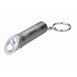 LITOP - Grigio scuro - PREMI - Midocean - Key Rings / Chains /, Portachiavi, Premiums, Torcia In Metall Mo8142