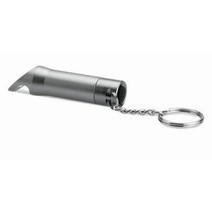 LITOP - Grigio scuro - PREMI - Midocean - Key Rings / Chains /, Portachiavi, Premiums, Torcia In Metall Mo8142