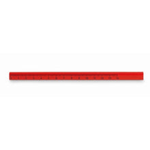 Carica l&#39;immagine nel visualizzatore di Gallery, MADEROS - rosso - SCRIVERE - Midocean - Matita Da Falegname Con Righel Mo8686, Pencil, Writing