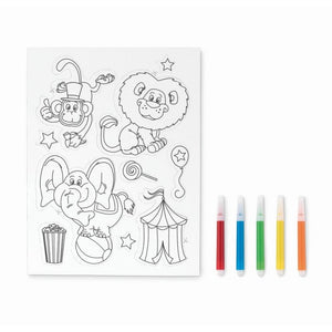 MAGCOLOUR - bianco - SCRIVERE - Midocean - Animali Magnetici Da Colorare Mo9229, Writing, Writing / Painting C