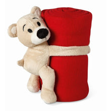 Carica l&#39;immagine nel visualizzatore di Gallery, MANTA - rosso - CASA E VIVERE - Midocean - Coperta Con Peluche Mo8252, Decoration, Home &amp; Living