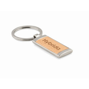 MATIKOS - Legna - PREMI - Midocean - Key Rings / Chains /, Portachiavi In Legno E Zinco Mo9849, Premiums