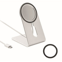 Carica l&#39;immagine nel visualizzatore di Gallery, MELIS - Argento opaco - UFFICIO - Midocean - Caricatore Magnetico Portatile Mo6417, Office, Telephone / Accessor