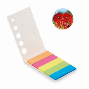 MEMO SEED - bianco - UFFICIO - Midocean - Desk Items, Office, Segnapagina In Carta Con Semi Mo6511