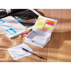 MEMOKIT - bianco - UFFICIO - Midocean - Desk Items, Memo E Fogli Mo7627, Office, Set Adesivi