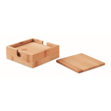 Carica l&#39;immagine nel visualizzatore di Gallery, MENDI - Legna - CASA E VIVERE - Midocean - Home &amp; Living, Kitchen Accesories, Set Sotto Bicchieri Mo9683