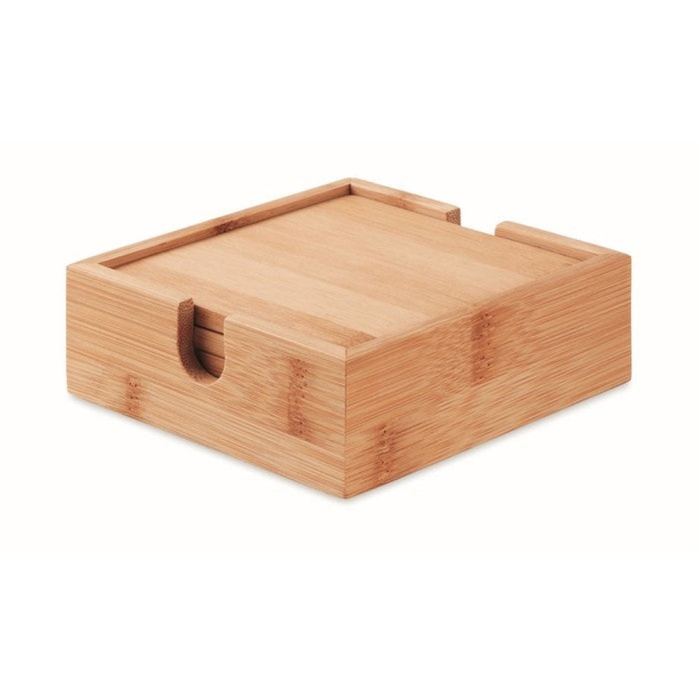 MENDI - Legna - CASA E VIVERE - Midocean - Home & Living, Kitchen Accesories, Set Sotto Bicchieri Mo9683