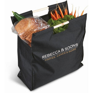 MERCADO - BORSE E VIAGGIO - Midocean - Bags & Travel, Shopper Con Manici In Legno Kc1502, Shopping Bag