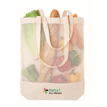 Carica l&#39;immagine nel visualizzatore di Gallery, MESH BAG - Beige - BORSE E VIAGGIO - Midocean - Bags &amp; Travel, Shopper A Rete Mo9814, Shopping Bag