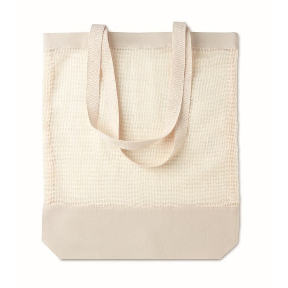 MESH BAG - Beige - BORSE E VIAGGIO - Midocean - Bags & Travel, Shopper A Rete Mo9814, Shopping Bag