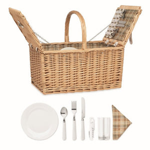 MIMBRE PLUS - Titolo predefinito - TEMPO LIBERO - Midocean - Camping & Picnic, Cestino Da Picnic Per 4 Personemo6194, Leisure