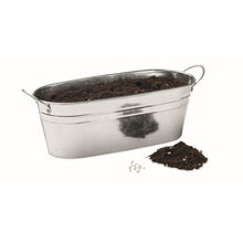 Carica l&#39;immagine nel visualizzatore di Gallery, MIX SEEDS - Argento opaco - TEMPO LIBERO - Midocean - Leisure, Plant, Vaschetta Con 3 Semi Di Erbe Mo6497