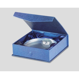 MONDAL - Trasparente - UFFICIO - Midocean - Desk Items, Fermacarte In Vetro Rotondo Mo7183, Office