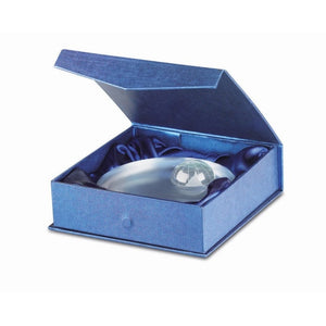 MONDAL - Trasparente - UFFICIO - Midocean - Desk Items, Fermacarte In Vetro Rotondo Mo7183, Office