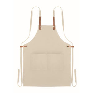 NAGPUR - Beige - CASA E VIVERE - Midocean - Grembiule In Cotone Organico Mo6260, Home & Living, Kitchen Accesories