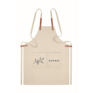 NAGPUR - Beige - CASA E VIVERE - Midocean - Grembiule In Cotone Organico Mo6260, Home & Living, Kitchen Accesories