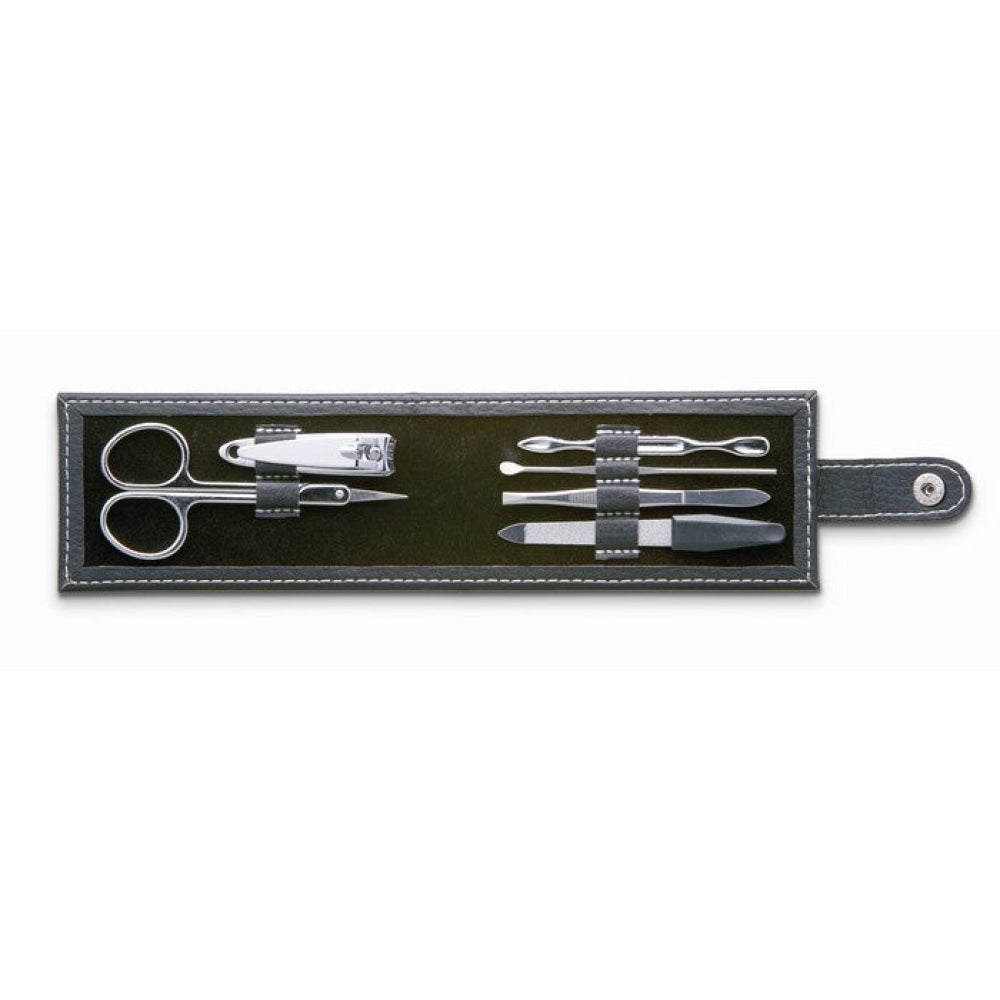 NAILKIT - Nero - CURA PERSONALE - Midocean - Manicure Set, Personal Care, Set Manicure 6 Pezzi It3059