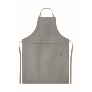 NAIMA APRON - Grigio - CASA E VIVERE - Midocean - Grembiule In Canapa Da 200gr Mo6164, Home & Living, Kitchen Accesories