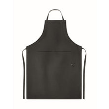 Carica l&#39;immagine nel visualizzatore di Gallery, NAIMA APRON - Nero - CASA E VIVERE - Midocean - Grembiule In Canapa Da 200gr Mo6164, Home &amp; Living, Kitchen Accesories
