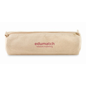 NATU POUCH - Beige - SCRIVERE - Midocean - Pencil, Porta Matite In Cotone Mo9834, Writing