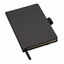 Carica l&#39;immagine nel visualizzatore di Gallery, NOTALUX - Nero - UFFICIO - Midocean - Blocco Notes A6 Con Penna Mo8109, Notebooks / Notepads, Office