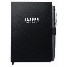 Carica l&#39;immagine nel visualizzatore di Gallery, NOTALUX - Nero - UFFICIO - Midocean - Blocco Notes A6 Con Penna Mo8109, Notebooks / Notepads, Office