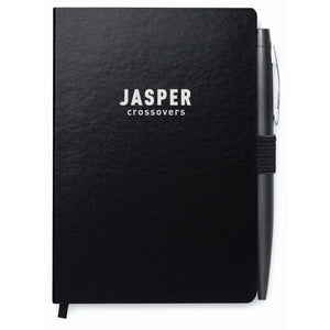 NOTALUX - Nero - UFFICIO - Midocean - Blocco Notes A6 Con Penna Mo8109, Notebooks / Notepads, Office