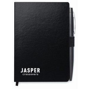 NOTALUX - Nero - UFFICIO - Midocean - Blocco Notes A6 Con Penna Mo8109, Notebooks / Notepads, Office