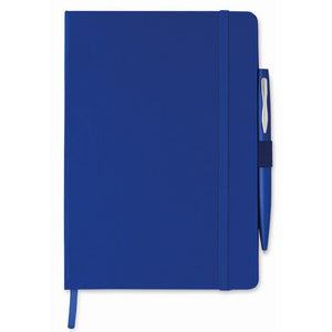 NOTAPLUS - Blu - UFFICIO - Midocean - Notebooks / Notepads, Office, Quaderno A5 Con Penna Mo8108