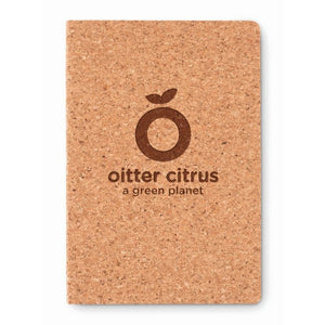 NOTECORK - Beige - UFFICIO - Midocean - Notebook A5 In Sughero Mo9860, Notebooks / Notepads, Office