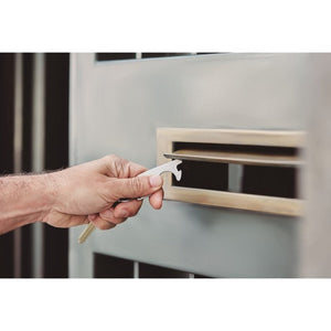 NOTOUCH - Argento opaco - PREMI - Midocean - Apriporta Senza Contatto Mo6133, Key Rings / Chains /, Premiums