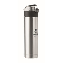 Carica l&#39;immagine nel visualizzatore di Gallery, NUUK LUX - Argento opaco - CASA E VIVERE - Midocean - Borraccia Con Blocco. 400ml Mo9660, Drinking Bottle, Home &amp; Living