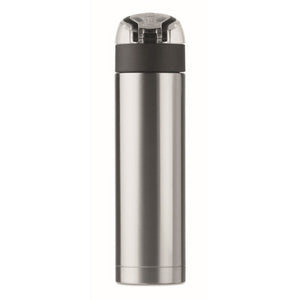 NUUK LUX - Argento opaco - CASA E VIVERE - Midocean - Borraccia Con Blocco. 400ml Mo9660, Drinking Bottle, Home & Living