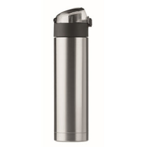 NUUK LUX - Argento opaco - CASA E VIVERE - Midocean - Borraccia Con Blocco. 400ml Mo9660, Drinking Bottle, Home & Living