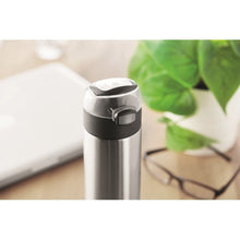 Carica l&#39;immagine nel visualizzatore di Gallery, NUUK LUX - Argento opaco - CASA E VIVERE - Midocean - Borraccia Con Blocco. 400ml Mo9660, Drinking Bottle, Home &amp; Living