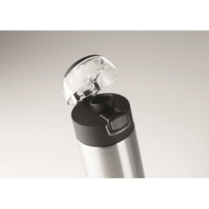 NUUK LUX - Argento opaco - CASA E VIVERE - Midocean - Borraccia Con Blocco. 400ml Mo9660, Drinking Bottle, Home & Living