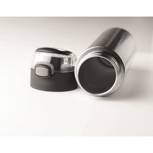 NUUK LUX - Argento opaco - CASA E VIVERE - Midocean - Borraccia Con Blocco. 400ml Mo9660, Drinking Bottle, Home & Living