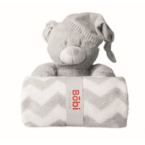 OSSET - Grigio - GIOCHI PER BAMBINI - Midocean - Kids & Games, Orsacchiotto Con Copertina Mo9841, Plush