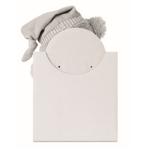 OSSET - Grigio - GIOCHI PER BAMBINI - Midocean - Kids & Games, Orsacchiotto Con Copertina Mo9841, Plush