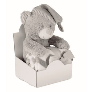OSSET - Grigio - GIOCHI PER BAMBINI - Midocean - Kids & Games, Orsacchiotto Con Copertina Mo9841, Plush