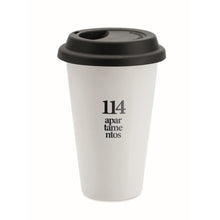 Carica l&#39;immagine nel visualizzatore di Gallery, PADDINGTON - Nero - CASA E VIVERE - Midocean - Cups, Home &amp; Living, Tazza Da Viaggio Con Doppia Pa Mo8130