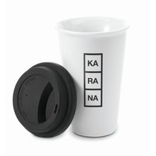 Carica l&#39;immagine nel visualizzatore di Gallery, PADDINGTON - Nero - CASA E VIVERE - Midocean - Cups, Home &amp; Living, Tazza Da Viaggio Con Doppia Pa Mo8130