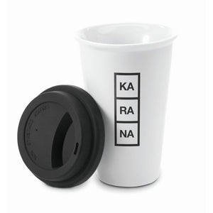 PADDINGTON - Nero - CASA E VIVERE - Midocean - Cups, Home & Living, Tazza Da Viaggio Con Doppia Pa Mo8130