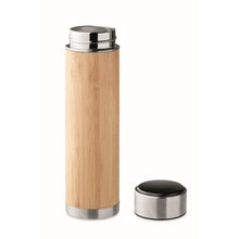 Carica l&#39;immagine nel visualizzatore di Gallery, PANAY - Legna - CASA E VIVERE - Midocean - Drinking Bottle, Home &amp; Living, Thermos Doppio Strato 480ml Mo6327