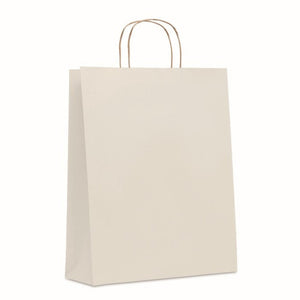 PAPER TONE L - bianco - BORSE E VIAGGIO - Midocean - Bags & Travel, Busta Regalo Grande. 90gr/mq Mo6174, Shopping Bag