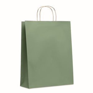 PAPER TONE L - Verde - BORSE E VIAGGIO - Midocean - Bags & Travel, Busta Regalo Grande. 90gr/mq Mo6174, Shopping Bag
